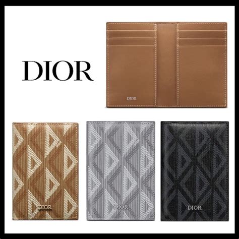 mens card holder dior|christian dior men's wallet prices.